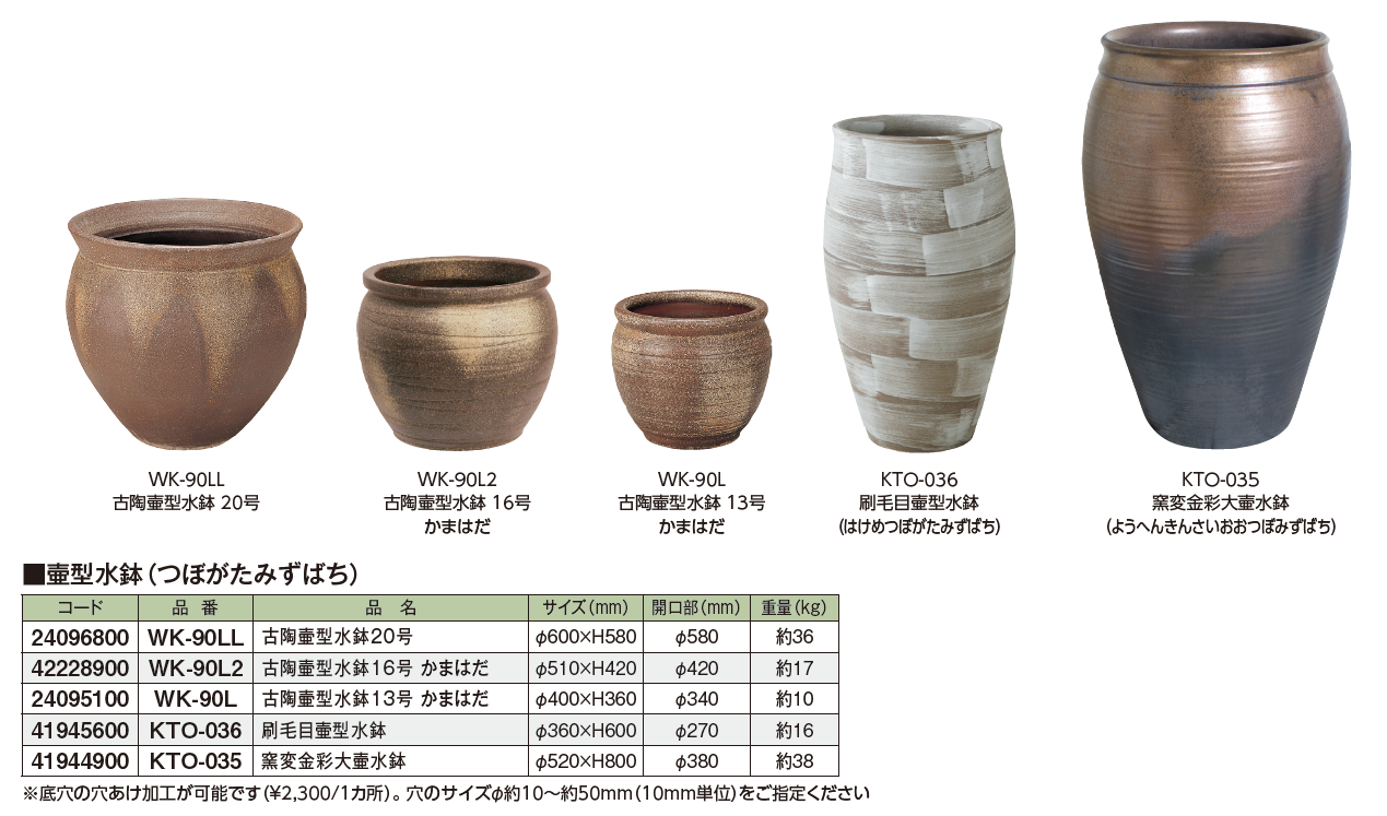 タカショー | 壺型水鉢【2025年版】 | 建材サーチ